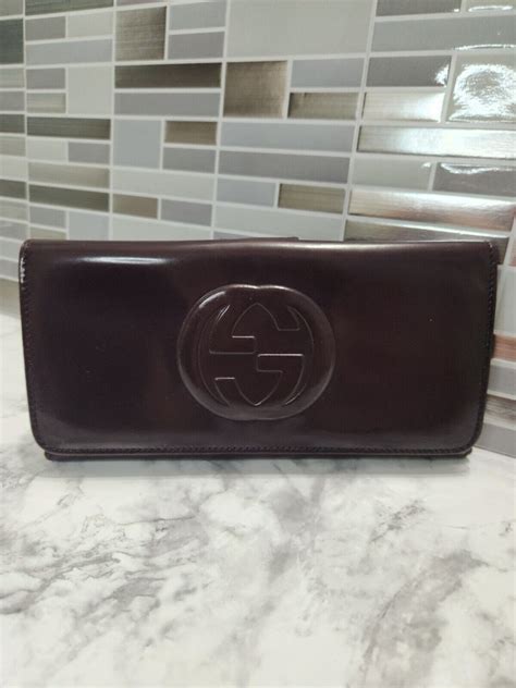 gucci burgundy wallet